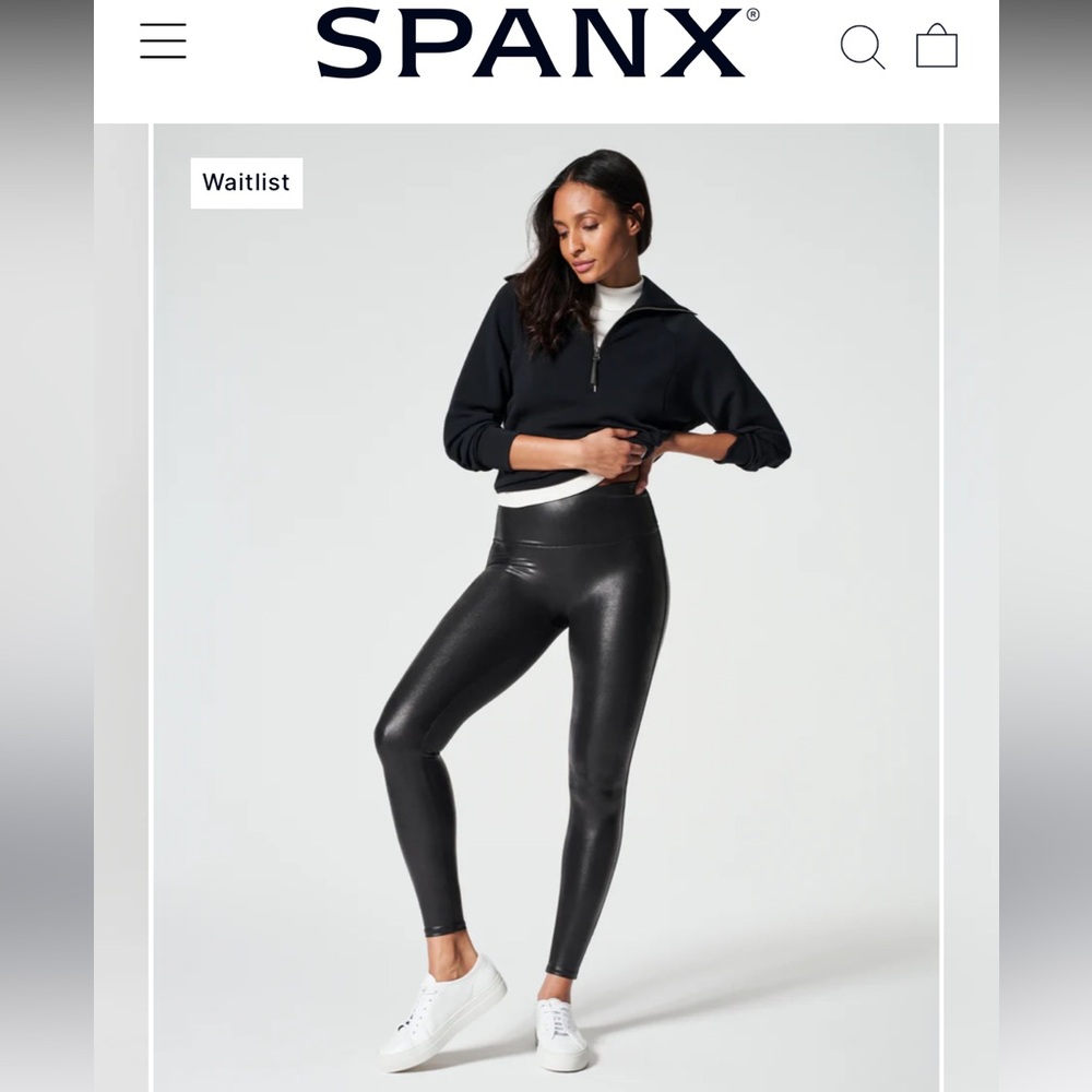 Faux leather leggings - BRAND NEW in bag